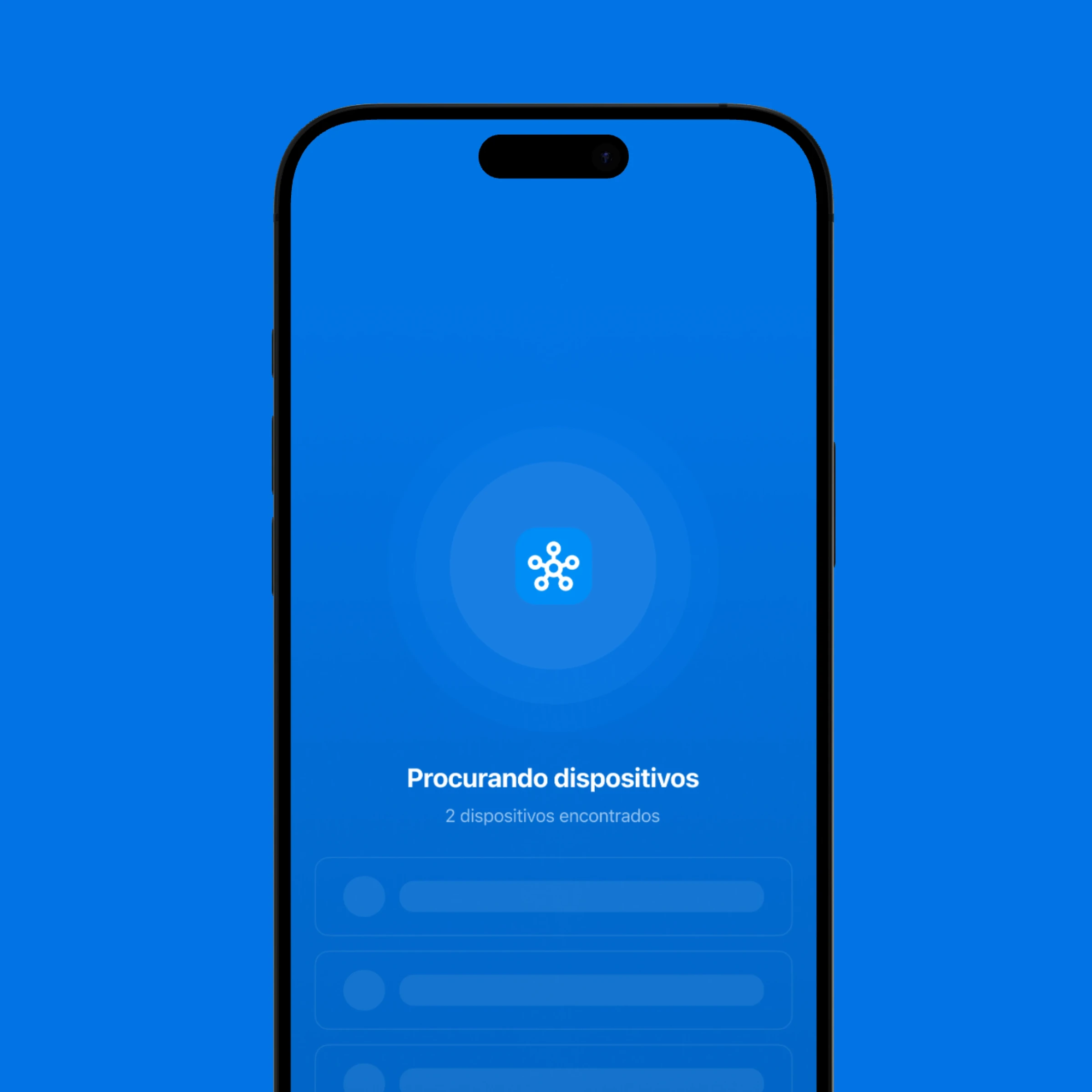 SmartThings searching for nearby devices
